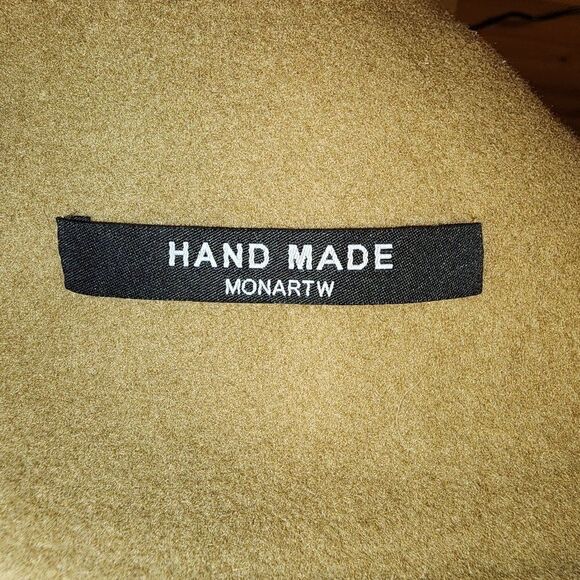 Monartw Hand Made 100% Wool Coat Size M - Picture 4 of 5